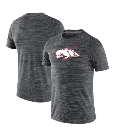 Men's Black Arkansas Razorbacks Big and Tall Velocity Space-Dye Performance T-shirt $28.59 T-Shirts