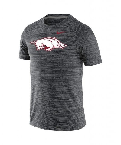 Men's Black Arkansas Razorbacks Big and Tall Velocity Space-Dye Performance T-shirt $28.59 T-Shirts