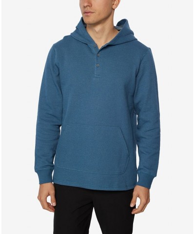 Men's Olympia Pullover Hoodie Blue $15.90 Sweatshirt