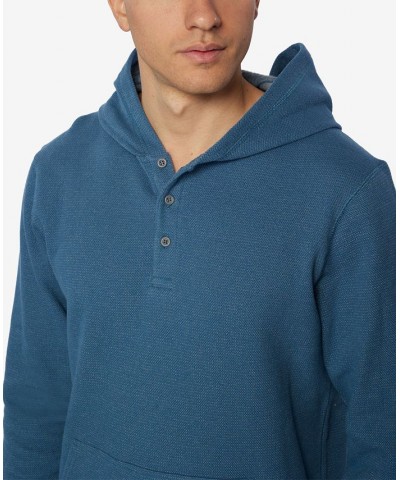 Men's Olympia Pullover Hoodie Blue $15.90 Sweatshirt