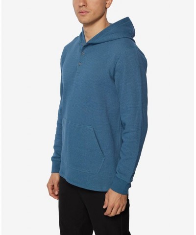 Men's Olympia Pullover Hoodie Blue $15.90 Sweatshirt