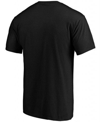 Men's Black Boston Bruins Team Primary Logo T-shirt $16.11 T-Shirts