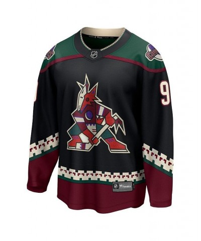 Men's Branded Clayton Keller Black Arizona Coyotes Home Premier Breakaway Player Jersey $60.63 Jersey