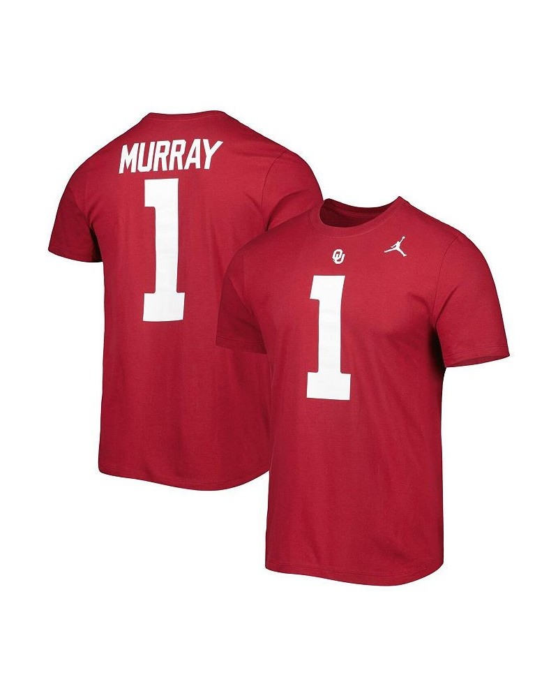 Men's Brand Kyler Murray Crimson Oklahoma Sooners Alumni Name and Number Team T-shirt $17.60 T-Shirts