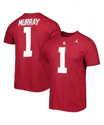 Men's Brand Kyler Murray Crimson Oklahoma Sooners Alumni Name and Number Team T-shirt $17.60 T-Shirts