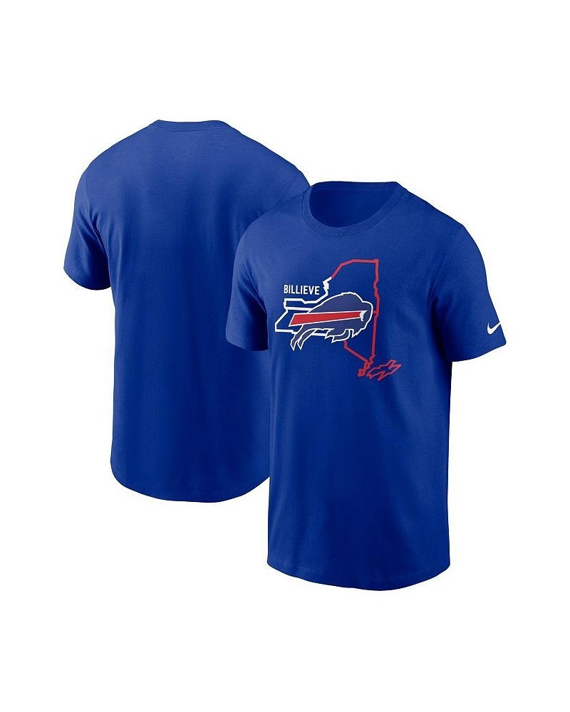 Men's Royal Buffalo Bills Essential Local Phrase T-shirt $26.99 T-Shirts