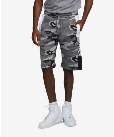 Men's Big and Tall In and Out Fleece Shorts Multi $34.22 Shorts