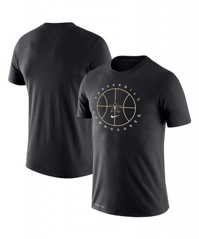 Men's Black Vanderbilt Commodores Basketball Icon Legend Performance T-shirt $23.00 T-Shirts