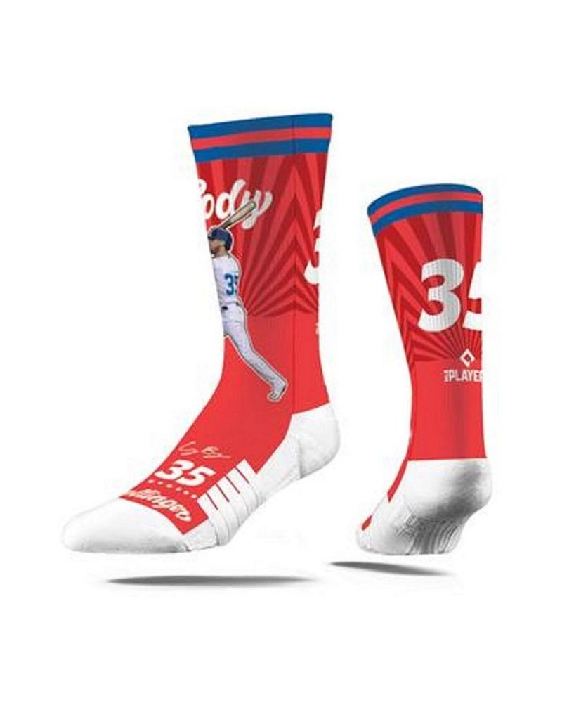 Men's Cody Bellinger Los Angeles Dodgers Premium Retro Full Sub Crew Socks $14.08 Socks