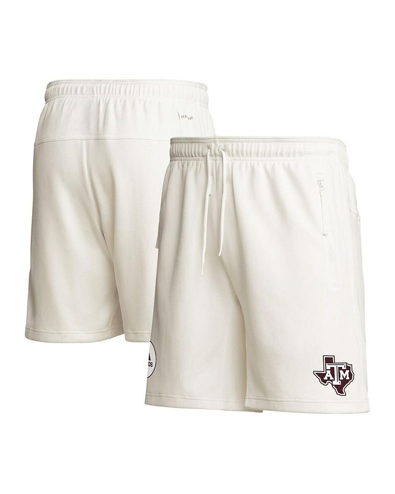 Men's Cream Texas A&M Aggies Zero Dye AEROREADY Shorts $39.10 Shorts