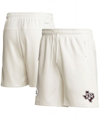 Men's Cream Texas A&M Aggies Zero Dye AEROREADY Shorts $39.10 Shorts