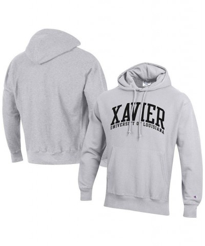 Men's Gray XULA Gold Tall Arch Pullover Hoodie $39.90 Sweatshirt