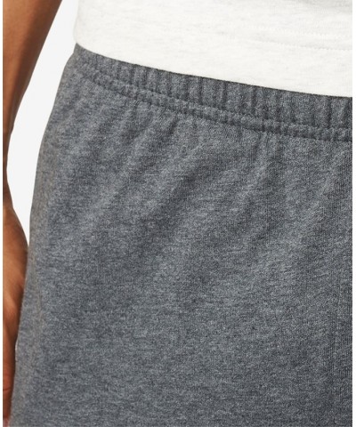 Men's Essentials Jersey Pants Dark Grey Heather/White $19.24 Pants