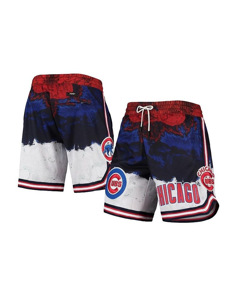 Men's Chicago Cubs Red White and Blue Shorts $32.40 Shorts