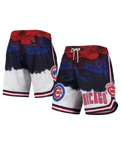 Men's Chicago Cubs Red White and Blue Shorts $32.40 Shorts