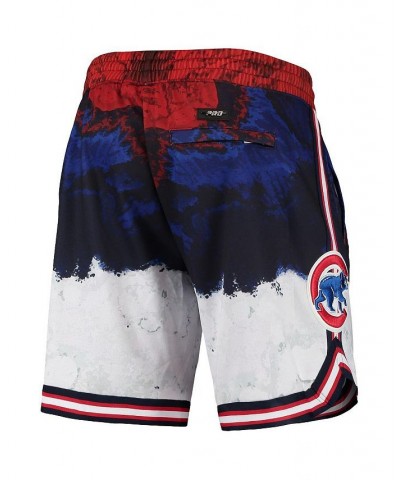 Men's Chicago Cubs Red White and Blue Shorts $32.40 Shorts