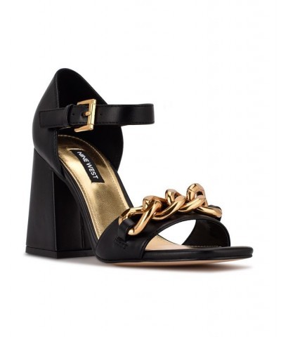 Women's Jerri Dress Sandals Black $35.70 Shoes