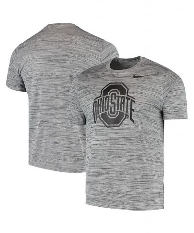 Men's Gray Ohio State Buckeyes Tonal Velocity Legend T-shirt $31.89 T-Shirts