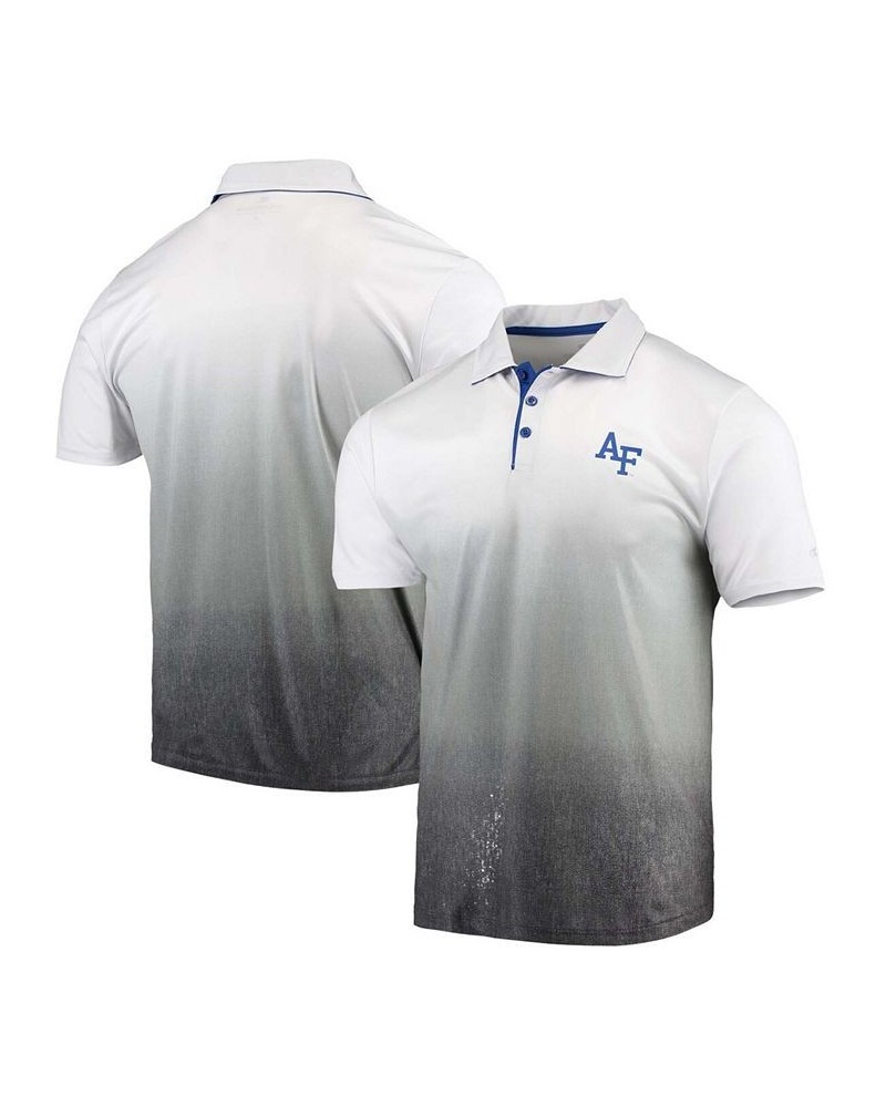 Men's Heathered Gray Air Force Falcons Magic Team Logo Polo $17.60 Polo Shirts