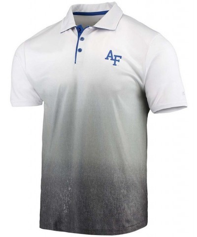 Men's Heathered Gray Air Force Falcons Magic Team Logo Polo $17.60 Polo Shirts