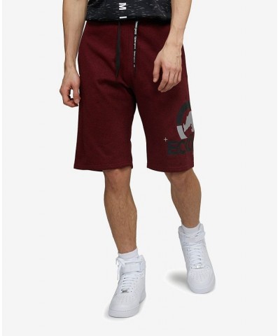 Men's Four Square Fleece Shorts Red 1 $28.32 Shorts