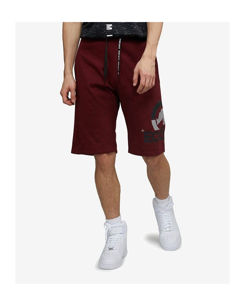 Men's Four Square Fleece Shorts Red 1 $28.32 Shorts