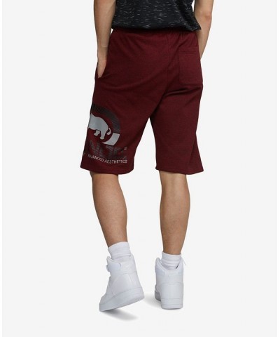 Men's Four Square Fleece Shorts Red 1 $28.32 Shorts