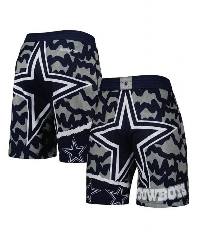 Men's Navy Dallas Cowboys Jumbotron 2.0 Sublimated Shorts $43.34 Shorts