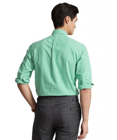 Men's Classic-Fit Gingham Oxford Shirt PD03 $48.60 Shirts