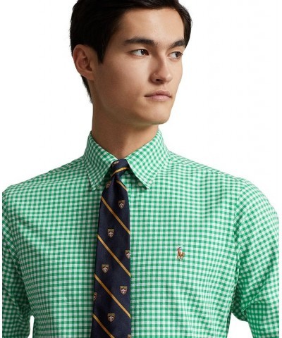 Men's Classic-Fit Gingham Oxford Shirt PD03 $48.60 Shirts