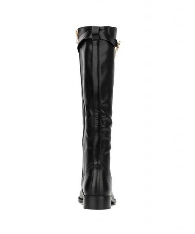 Women's Serafina Tall Boot Black $33.68 Shoes