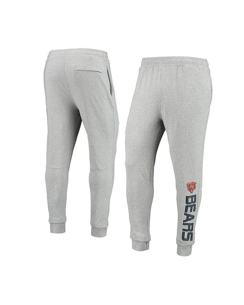 Men's Heathered Gray Chicago Bears Jogger Pants $41.40 Pants