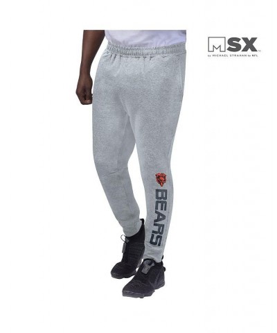 Men's Heathered Gray Chicago Bears Jogger Pants $41.40 Pants