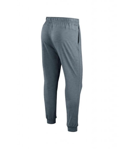 Men's Heather Gray Miami Dolphins Sideline Pop Player Performance Lounge Pants $40.00 Pajama