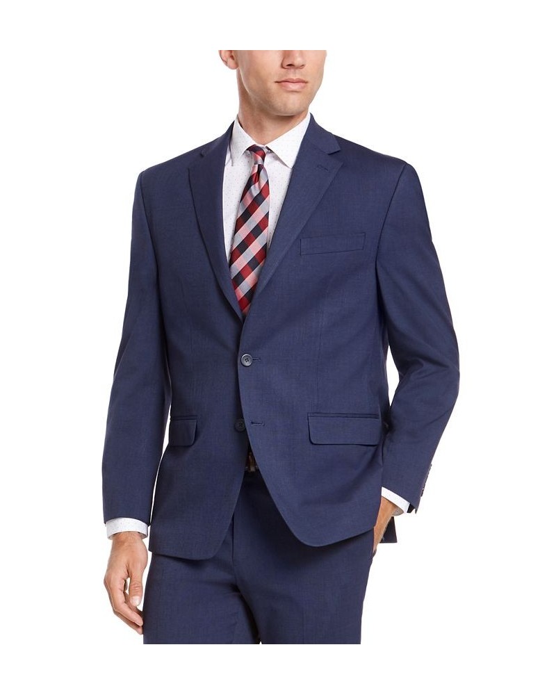 Men's Classic-Fit Suit Jackets Medium Blue Solid $53.90 Suits