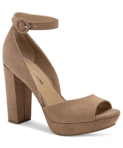 Reeta Block-Heel Platform Sandals PD10 $33.36 Shoes