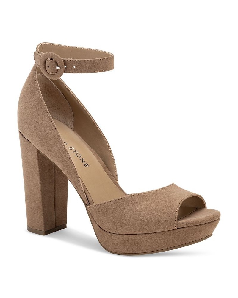 Reeta Block-Heel Platform Sandals PD10 $33.36 Shoes