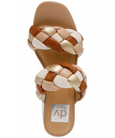 Women's Stacey Plush Braided Sandals PD04 $37.92 Shoes