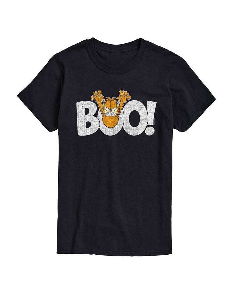 Men's Garfield Boo T-shirt Black $17.50 T-Shirts