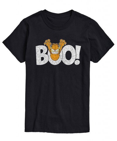 Men's Garfield Boo T-shirt Black $17.50 T-Shirts