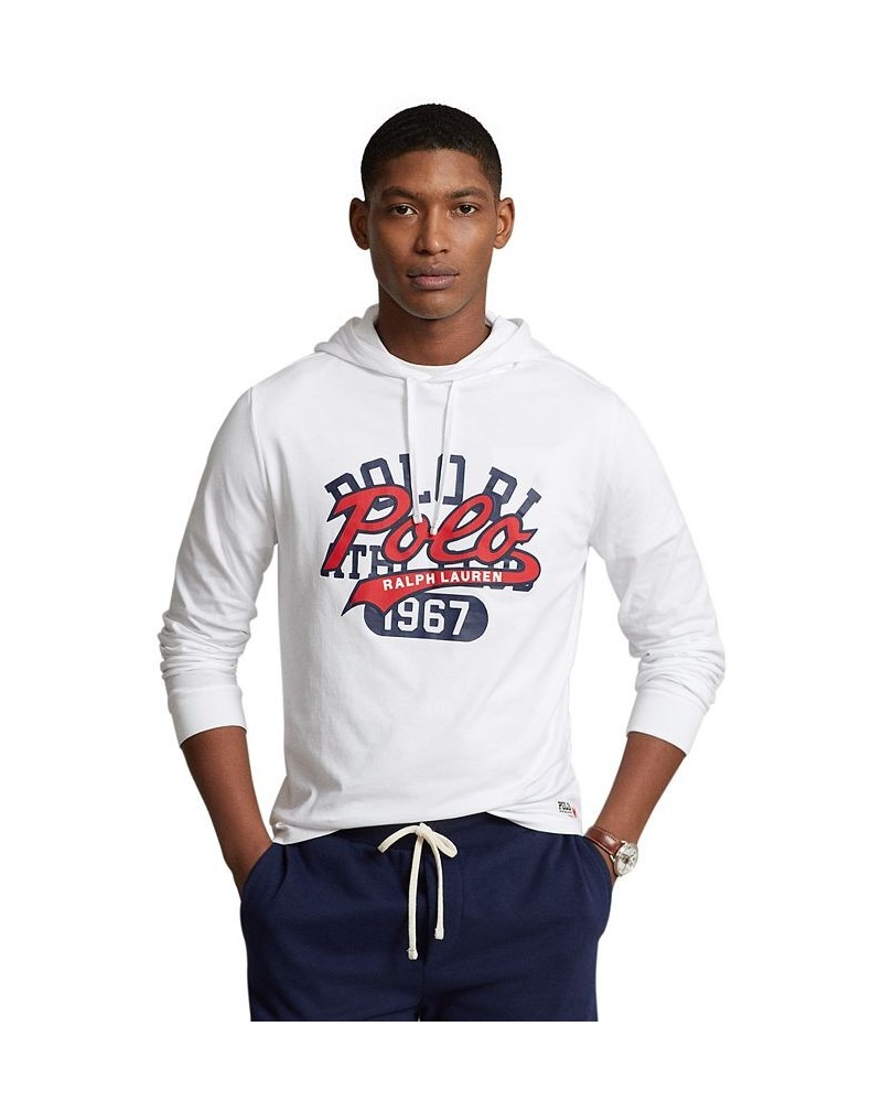 Men's Logo Jersey Hooded T-Shirt PD01 $43.86 T-Shirts