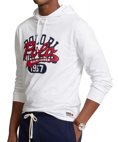 Men's Logo Jersey Hooded T-Shirt PD01 $43.86 T-Shirts