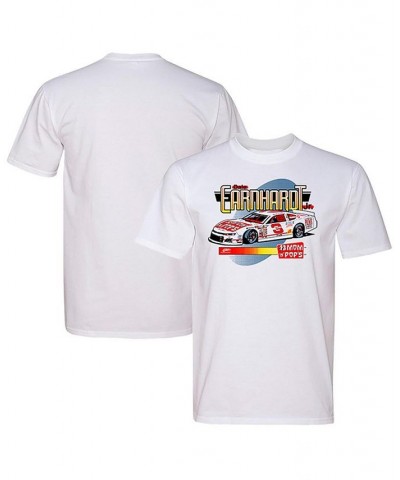 Men's White Dale Earnhardt Jr. Tire Pros Mom N' Pops Car T-shirt $18.89 T-Shirts