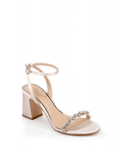 Women's Alyna Evening Sandals Tan/Beige $42.57 Shoes