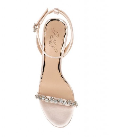 Women's Alyna Evening Sandals Tan/Beige $42.57 Shoes