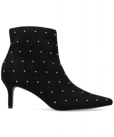 Women's Rossia Studded Bootie Taupe $62.40 Shoes