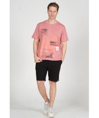 Men's Modern Print Fitted Cali T-shirt PD09 $35.00 T-Shirts