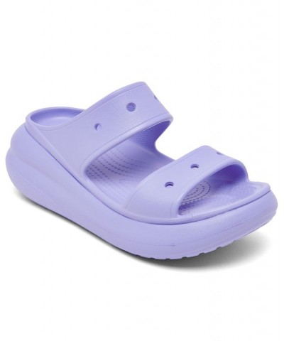 Women's Classic Crush Sandals Purple $28.60 Shoes