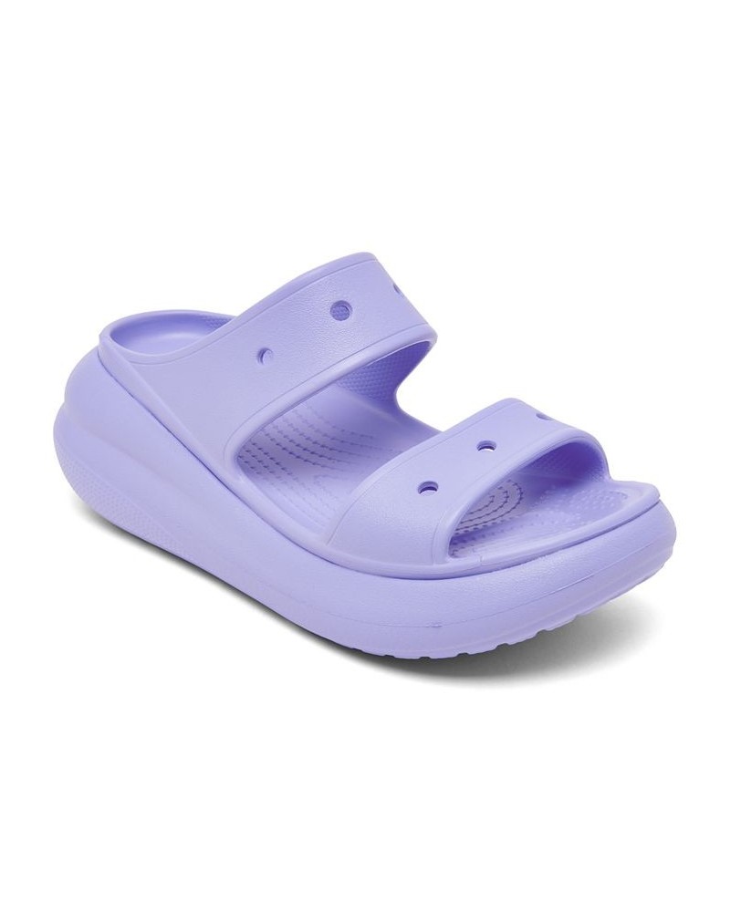 Women's Classic Crush Sandals Purple $28.60 Shoes