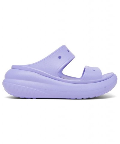 Women's Classic Crush Sandals Purple $28.60 Shoes